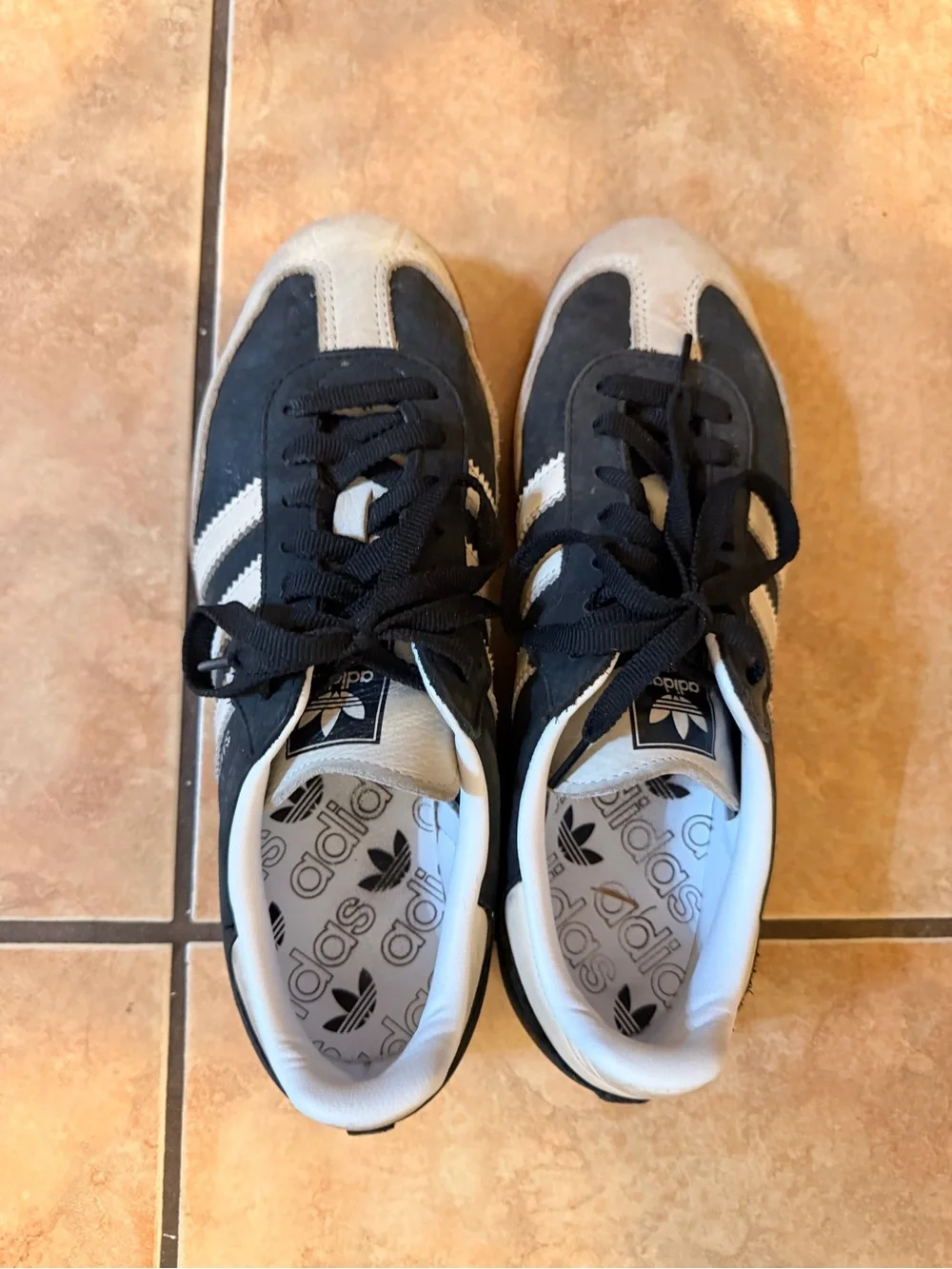 adidas Samba Sneakers - Black, White & Gum